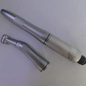 Inner Water Channel Contra Angle Air Motor Handpiece Silver Color