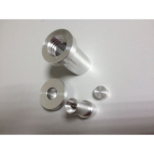 Hardness Prototype CNC Metal Machining With Polishing Clear Anodized , ISO