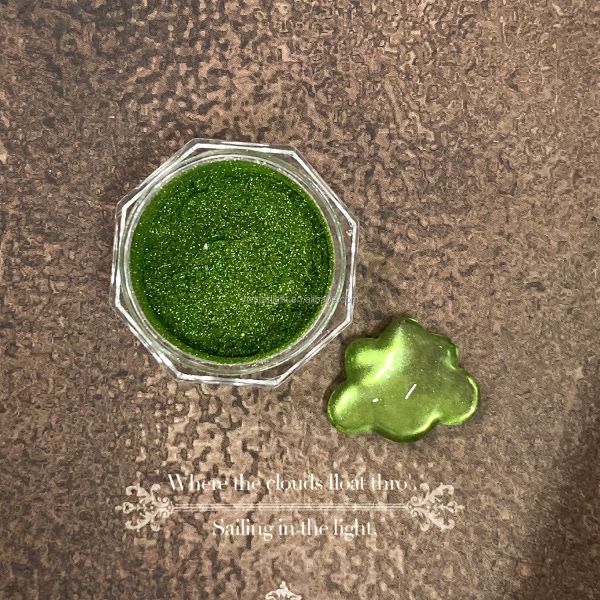 Nail glitters magic mirror powder super bright ultra-fine Aurora chrome nail powder powder golden red green nail decoration