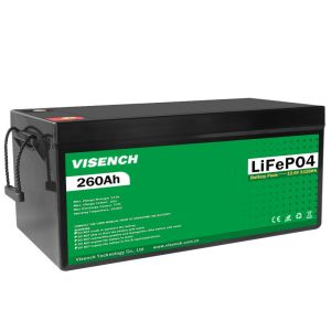 Solar Energy 12V 260Ah Rechargeable Lithium iron Phosphate Battery Lifepo4