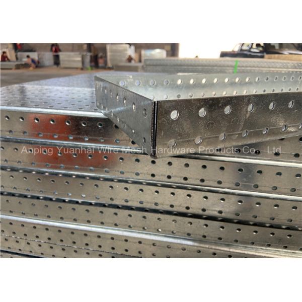 Buy 1300*203*50mm Construction Galvanized Perforated Lintel Brackets at wholesale prices