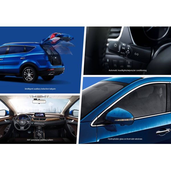 6 Forward Shift Number and 2 Airbags Fengon Glory 580 Gasoline SUV auto Standard Version Manual driving for adult