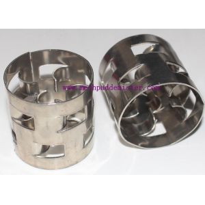 50 Mm 321 Absorption Tower Stainless Steel Pall Rings 0.8mm Thickness