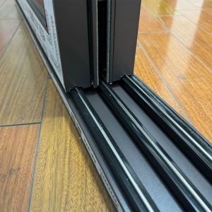 Customized Double Glazed Heat Insulation Aluminum Sliding Windows With Lockable