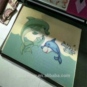 Anti-slip plastic pvc printed door mat