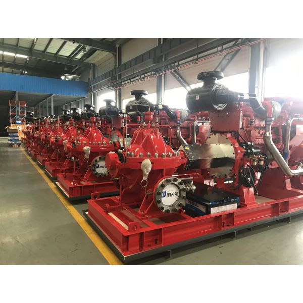 1000 GPM 175PSI FIRE DIESEL ENGINE MOTOR / FIRE PUMP AND JOCKEY PUMP ELECTRIC