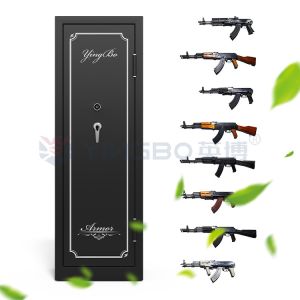 Anti Theft Function Armament Gun Safe Box With Key Opening