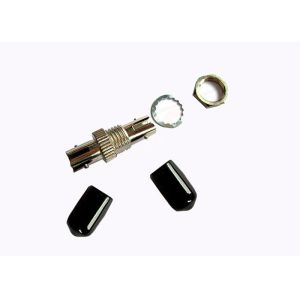 ST / UPC SM SX Fiber Optic Adapter With Metal Housing