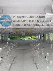 Quality 12m Clear Span Marquee Tent for Wedding Party Event for sale