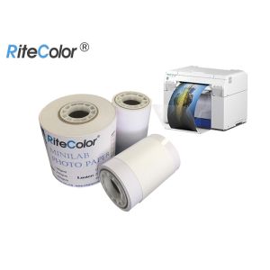 China 5 6 8 RC Inkjet Printable Glossy Dry Minilab Photo Paper 240gsm For Museum on sale