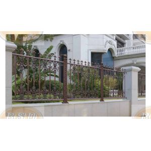 ANSI Compliant Aluminum Safety Railing with Glass Panel