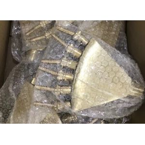 Quality Brass Chromplate Phoenix Tale Dancing Fountain Nozzles Jet Water Spray High 4m for sale