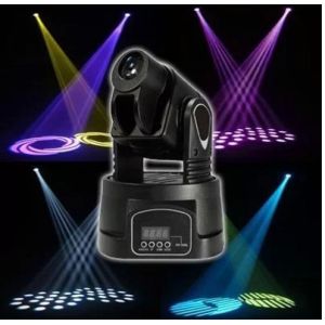 15W Moving Head Stage Light Ballroom Mini LED Stage Spotlights DMX512 LED Stage