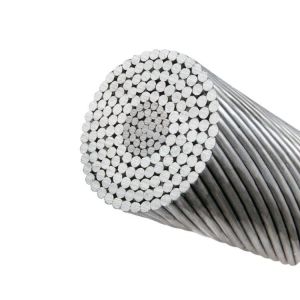 China Bare Cable All Aluminium Alloy AACSR Conductor Steel Reinforced  IEC 60889 on sale