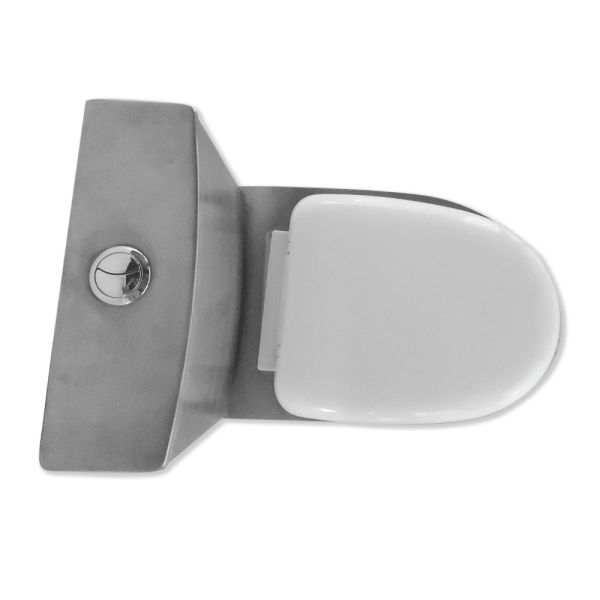 Buy SS304 Stainless Steel Western Toilet Railway Carriage Interiors Polished at wholesale prices