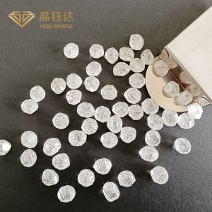 China 4CT 5CT Synthetic HPHT Diamond Rough White Cultivated Loose Diamonds on sale