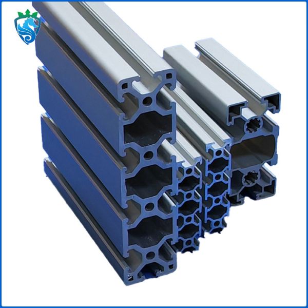 Buy Cladding Industrial Aluminum Profile 4060 80x80 8mm Groove at wholesale prices