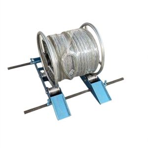Aluminum Oxygenation Cable Drum Reel Rotator Platform For Heavy-Duty Cable