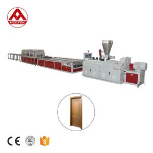 Quality High Capacity 25000 KG WPC Wide Door Kitchen Board Extrusion Line with 250kW Power for sale