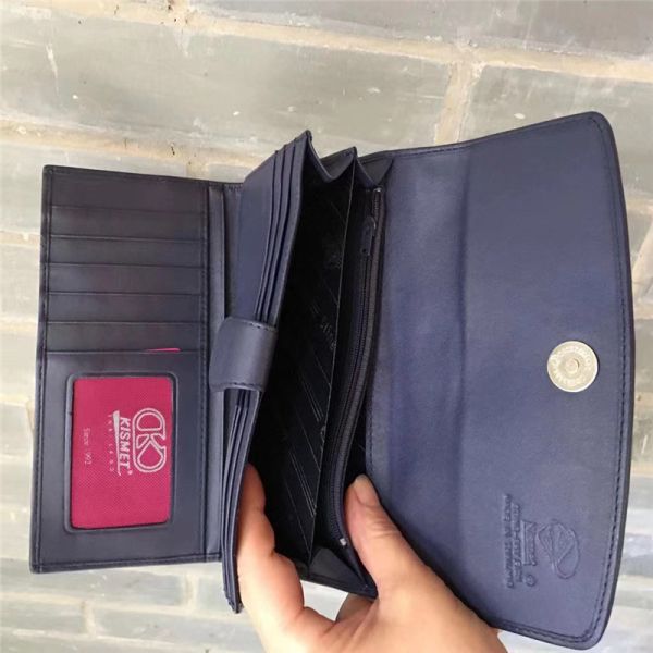 Authentic Exotic Stingray Skin Women's Long Wallet Genuine Leather Lady Floral Clutch Purse Female Large Card Holders