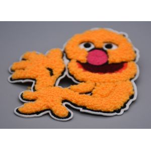 Towel Embroidery Patch Eco Friendly For Clothing Good Washable