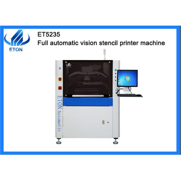 Buy Steel scraper and PV scraper full automatic vision stencil printer machine at wholesale prices