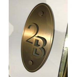 200*220mm Directional Address Signs , Indoor Wayfinding Signage