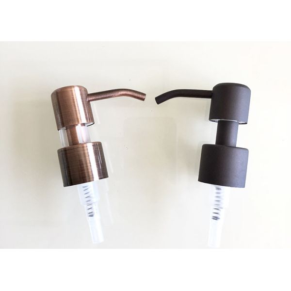 Buy Customized Hotel Cosmetic Lotion Pump Stainless Steel Shampoo Pump at wholesale prices