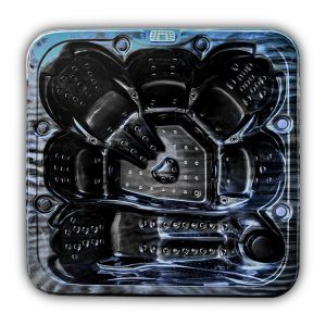 6 Person Massage Bathtub Acrylic Balboa Control System Hot Tub Outdoor Spa