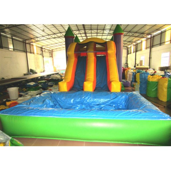 Buy Inflatable combos PVC inflatable jump classic inflatable bouncy house with pool colourful inflatable bouncy at wholesale prices