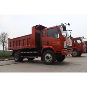 Low Fuel Consumption Heavy Mining Trucks Euro Two 266hp 4x2 6 Wheels Mini Dumper