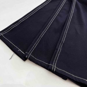 300G Stretch Fadeless Knit Indigo Denim Fabric Width 200Cm