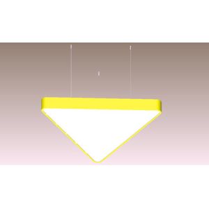 Quality 6500lm Triangle Panel Lights Suspension Led Panel Ceiling Lights for sale