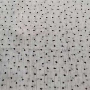 Digital Print Yarn Silver Chiffon Fabric 75dx75d 120gsm