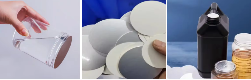 Aluminum Foil Induction Sealing Liner For PET PE PP PVC Bottle