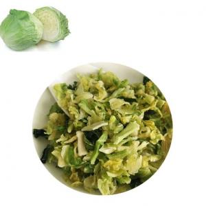 China ISO HACCP Dried Cabbage Air Dried Vegetables Flakes 15x15mm on sale