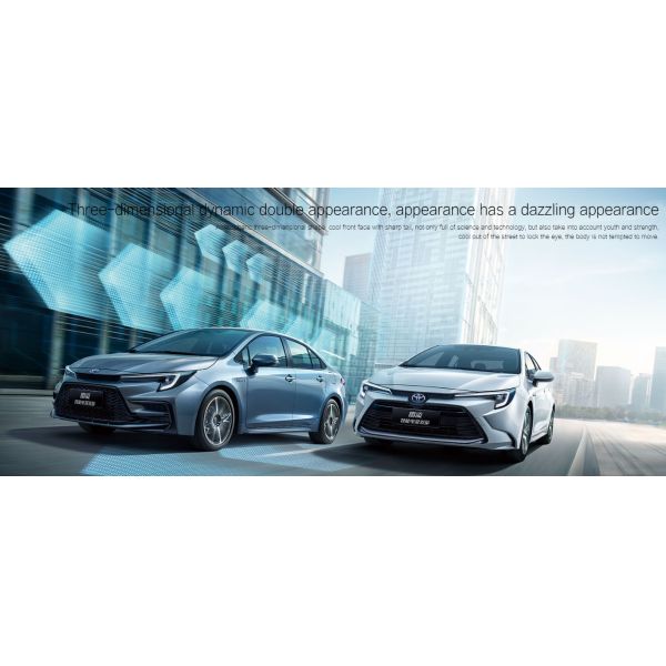 TO-YOTA LEVIN Hybrid Electric Car High Speed Electric Vehicle with 2700mm Wheelbase and 5 Seating Arrangements