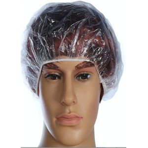 Polyethlene Material Surgical Head Cover Waterproof Economic Dust Proof