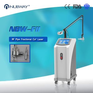 40W 10600nm Glass pipe Skin resurfacing Fractional CO2 Laser machine clinic