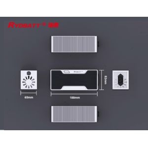 500W Lithium Ion Motorcycle Battery Charger Plug In With Status Indication