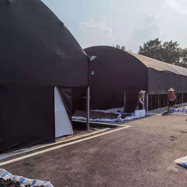 Buy Medical Planting Steel Frame Greenhouse Plastic Cover For Mushroom at wholesale prices