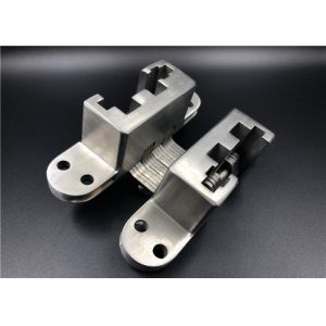 Stainless Steel Mortise Mount Heavy Duty Hidden Hinges With SGS CNAS Certificate