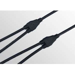 2 To 1 Solar Panel Branch Connector With PPO Waterproof IP67 CE Certification