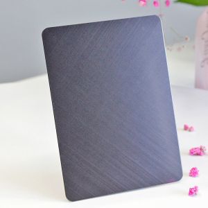 201 304 316 Brushed Stainless Steel Sheet Hotel Supplies JIS Standard