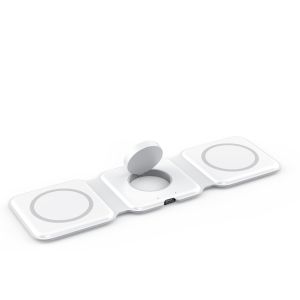 W07C 15W Type-C Wireless Charger Mini Magnetic Design for Iwatches and Airpods