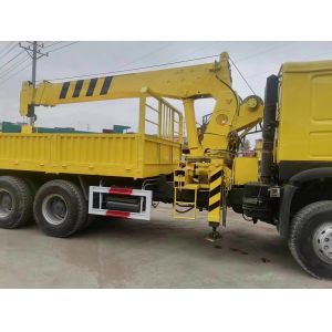 Mobile Crane 12 Ton Straight Boom Hydraulic Truck Mounted Crane Customized Crane Jib