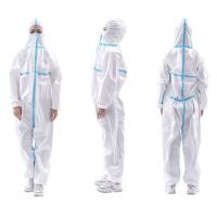 Buy Level 4 Ppe One Piece White Personal Protective Equipment Suit at wholesale prices