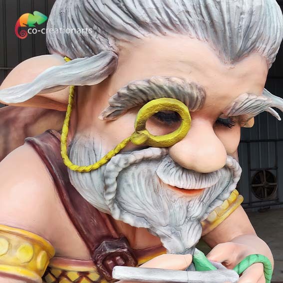 Buy Outdoor Decor Custom Made Animatronics Metal Frame Giant Character at wholesale prices