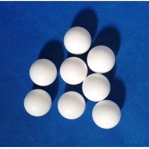 Industrial White PEEK Machined Parts Peek Valve Seat Abrasion Resistance