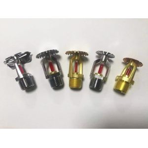 Chrome Plated Brass 15mm 20mm Glass Bulb Fire Sprinkler